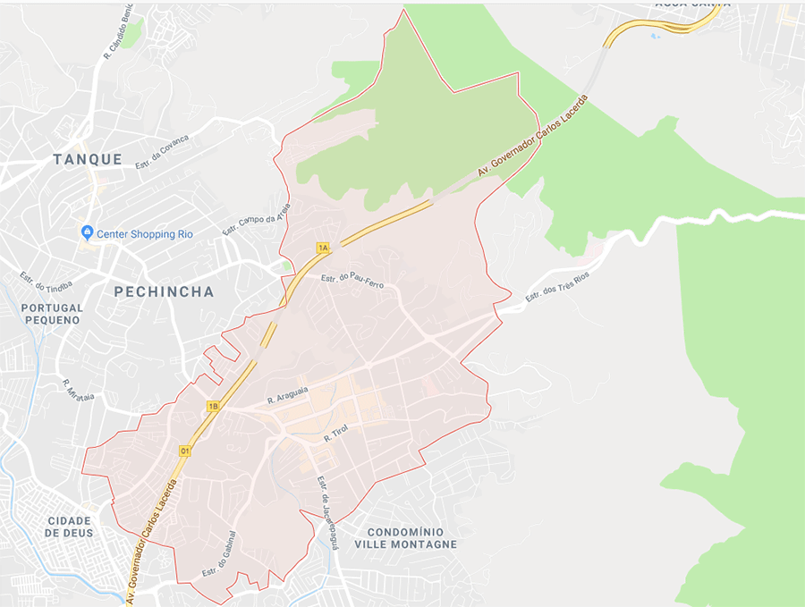 Mapa da Freguesia