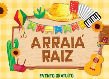 Uptown promove arraiá raiz