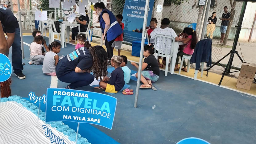 Favela com Dignidade volta à Vila Sapê, em Jacarepaguá, e faz mais de 900 atendimentos